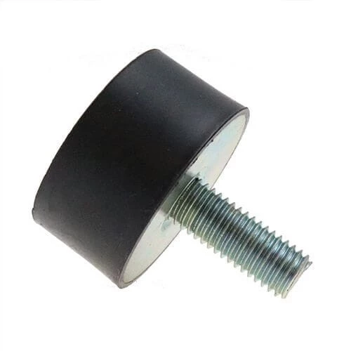 M14 x 35mm Anti-Vibration Mount - Male Flat Buffers (Weight Rating 407 kg) | Vital Parts
